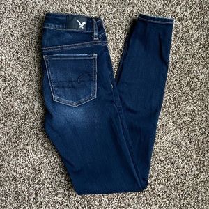 AE super stretch jegging size 0